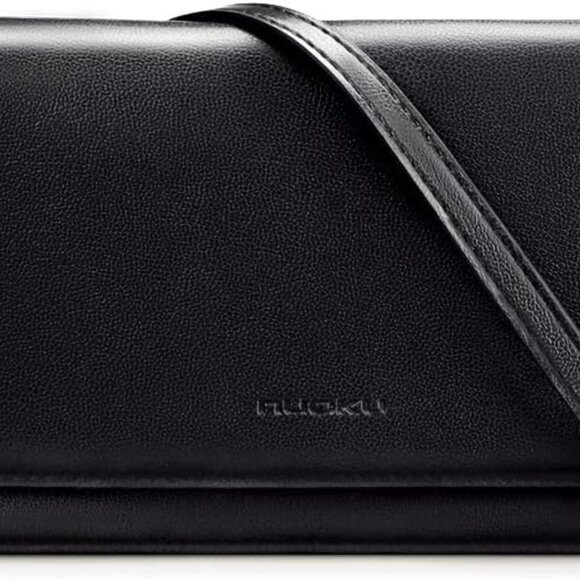Women Crossbody Bag Leather Lightweight Small Wallet with Card Slots - Picture 1 of 7